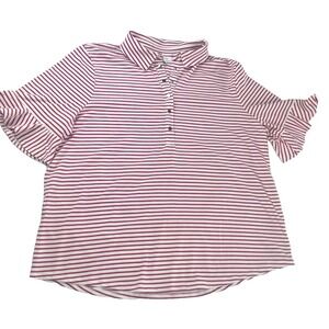 Chico's Effortless Grandmacore Knitwear Comfort Pullover SS Size L